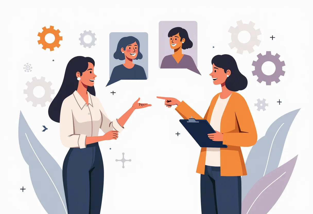 Иллюстрация поддержки